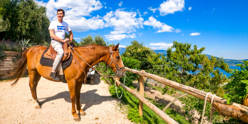 Giro a cavallo - Toscolano - Garda E-motion